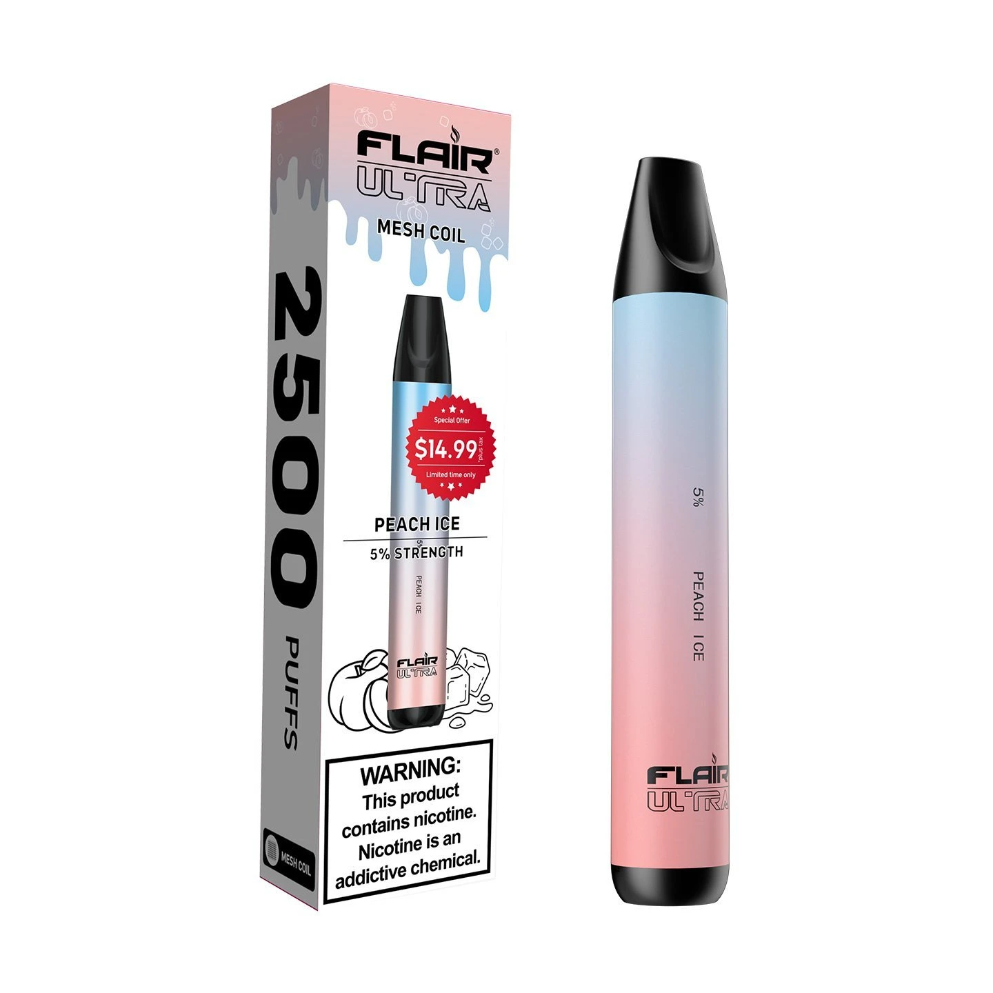 Flair Ultra Splash Ice 2500 Puffs