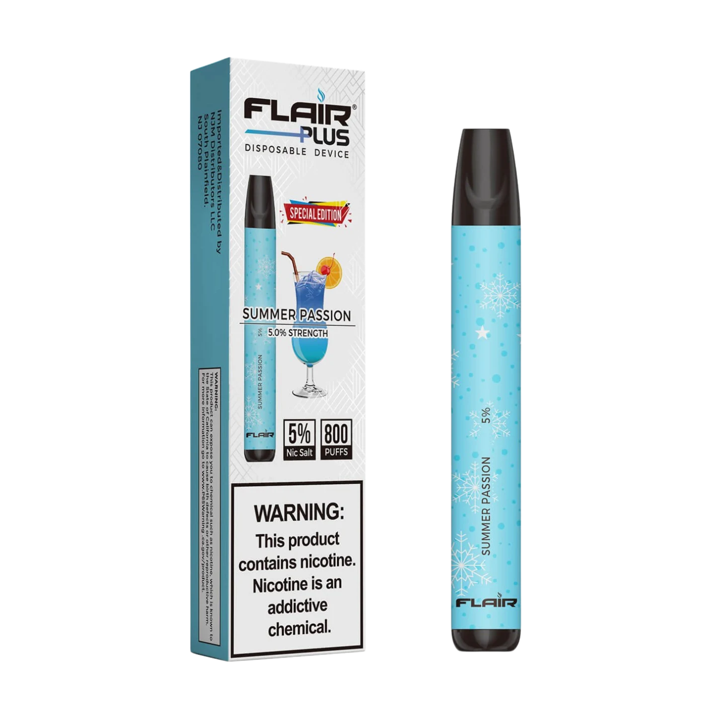 Flair Plus Summer Passion 800 Puffs