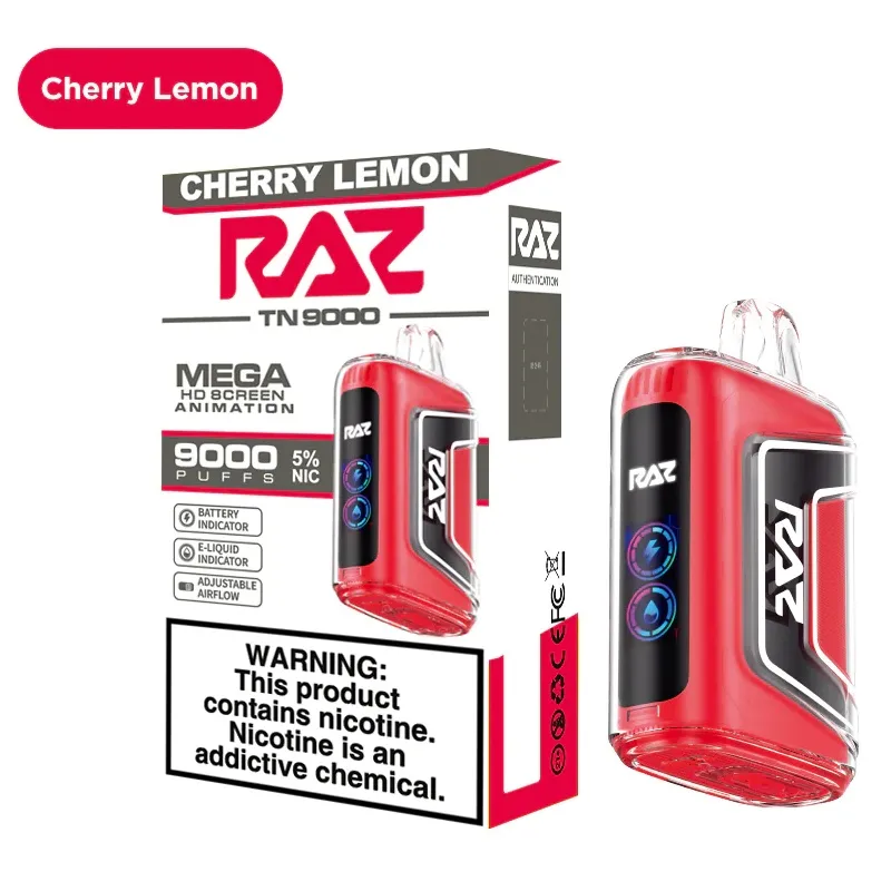 Raz TN 9000 Puffs Cherry Lemon