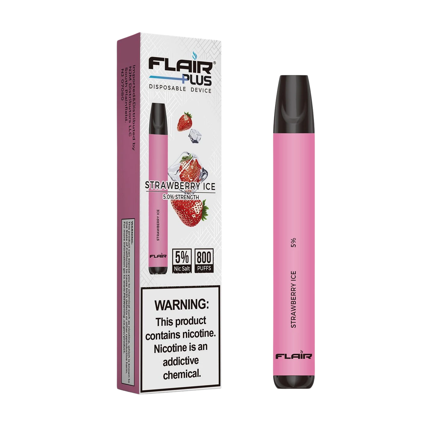 Flair Plus Strawberry Ice 800 Puffs