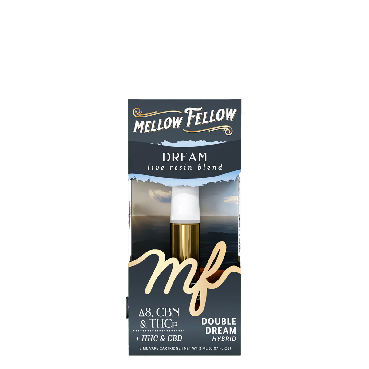 Mellow Fellow 2ml Live Resin Cartridge Double Dream
