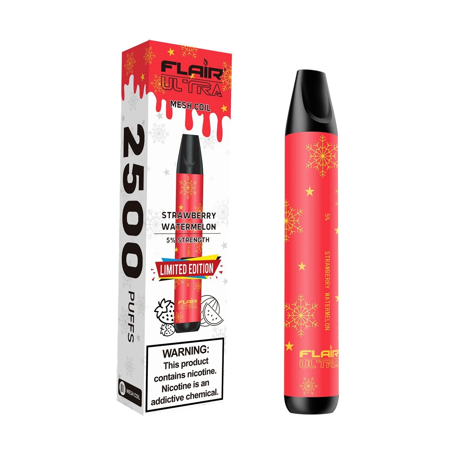 Flair Ultra Strawberry Watermelon 2500 Puffs